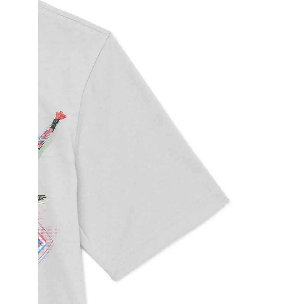 Spider Man Across the Spider-Verse Short Sleeve Graphic T Shirt Size Large 10/12 - Picture 3 of 5